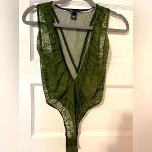 VTG Victorias Secret Lace Bodysuit